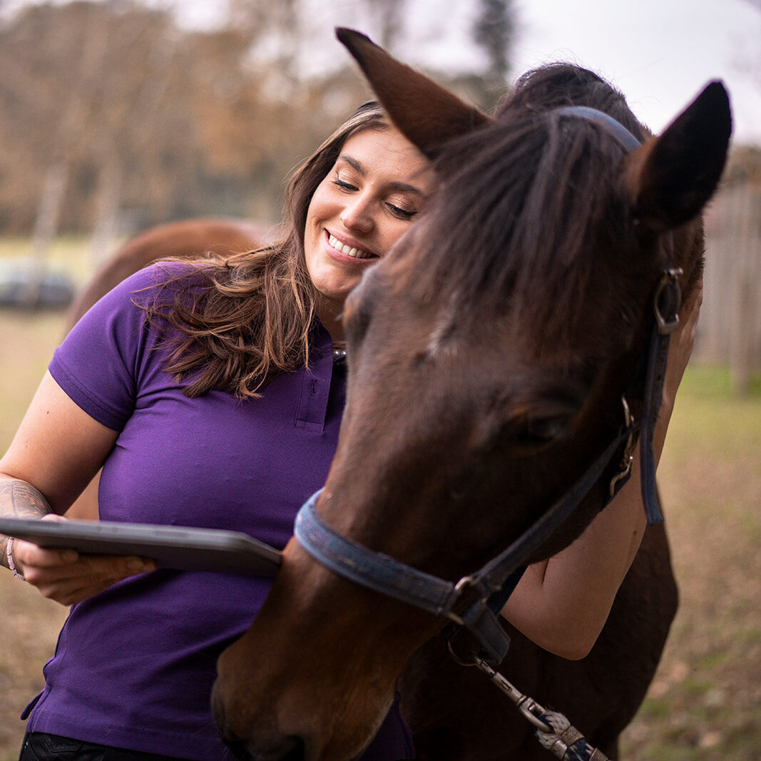 Soepel en gezond paard equine osteopath